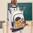 thumbnail image 7 of FORMRS Unisex School Backpack 17" Student Travel Bag with Laptop Compartment, Cartoon Flowers, 7 of 7