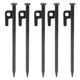 thumbnail image 1 of Estacas para carpas resistentes de 20 cm, paquete de 5, de metal resistente a la corrosión para una fácil penetración en el suelo, perfectas para acampar al aire libre, 1 of 8