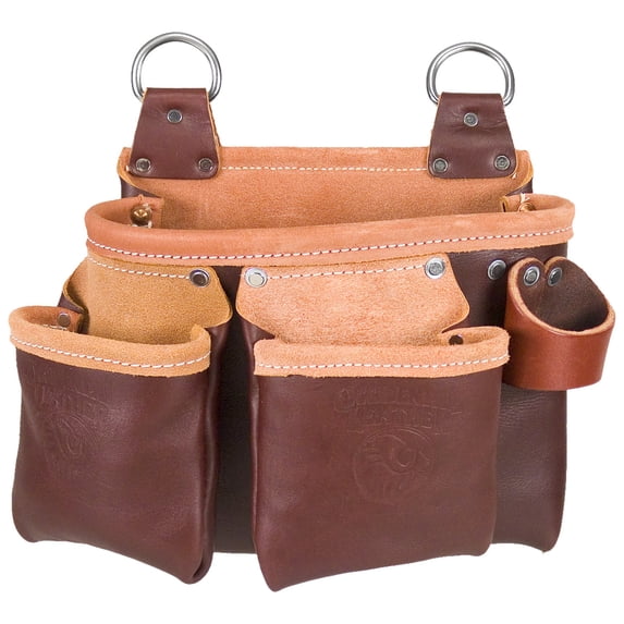 Occidental Leather 5064 3 Pouch Beltless Fastener Tool Bag w/ Hammer