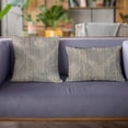 thumbnail image 3 of Plutus Brands Blue Plutus Diamond Jacquard Luxury Throw Pillow 20 in x 20in, Double Sided 20" x 20", 3 of 9