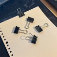 thumbnail image 4 of Nctinystore Binder Clips Small Metal Clamp 0.75 inch / 19 mm (Light-Green 40-PCS), 4 of 5
