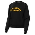 thumbnail image 2 of Women's Antigua  Black Pittsburgh Steelers Victory Sweatshirt, 2 of 3