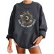thumbnail image 1 of Sudadera extragrande de lana de manga larga con cuello redondo y estampado suelto para mujer Pompotops gfhjh17515, 1 of 7