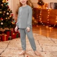thumbnail image 6 of BLVB Girls 2 Piece Outfits Casual Clothing Sets Long Sleeve Pullover Tops and Jogger Pants Kids Tracksuit Set 5-16 Years, 6 of 7