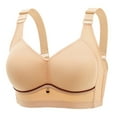 thumbnail image 1 of Besolor Bras for Women Wireless Push up Bra Soft Support Full Coverage Comfortable Wire Free Bralette Yellow, 1 of 3