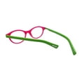 thumbnail image 4 of Eyebobs Designer Soft Kitty 2885-45 Women's Cat Eye Frame Eyeglasses in Pink/Green 48 mm, 4 of 4