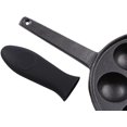 thumbnail image 4 of Cast Iron Aebleskiver Pan for Danish Stuffed Pancake Balls by (Black), 4 of 5