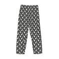 thumbnail image 3 of Lsque Bowling Pins Print Men's Pajama Pants, Lounge Pant - Comfortable Home Wear,Elastic Waistband, Stylish Design-Small, 3 of 9
