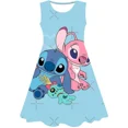 thumbnail image 1 of MINISO Robe Princesse Disney Stitch Robe d'Anniversaire pour Enfants Robe de Princesse pour Filles Tenue de Fête d'Anniversaire Tendance, 1 of 6