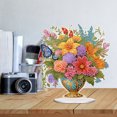 thumbnail image 4 of Adornos de pintura diamantes Btafrte Serie Flores y Plantas con Mariposa lirio LL029, 4 of 9