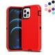 thumbnail image 1 of Entronix Funda Resistente para iPhone 12 Pro Max, Triple Capa, Resistente a Golpes y Anticaídas, Color Rojo, 1 of 7