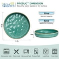thumbnail image 3 of Vesteel Pasta Bowls Set of 4, 30oz Stoneware Salad Bowl, Large Dinner Bowls for Eating Serving Soup Noodle Pasta, Microwave & Dishwasher Safe, Jade Green, 3 of 8