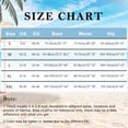 thumbnail image 5 of YNIQUE Women's Bathing Suits Tummy-Control V-Neck One-Piece Swimsuits, 5 of 8