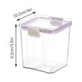 thumbnail image 3 of Food Storage Containers with Airtight Lids, Storage Space for Flour Sugar Rice Baking Supply, Kitchen & Pantry Bulk Food Storage for Kitchen Organization, 3 of 5