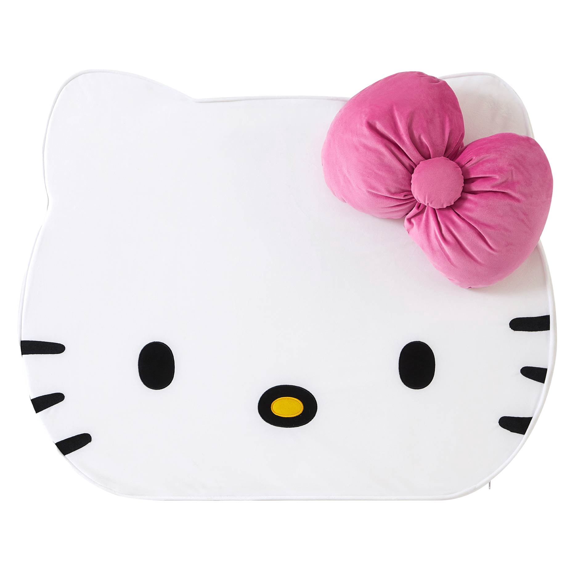 Hello Kitty Kids Figural Compressed Headboard, Twin Size