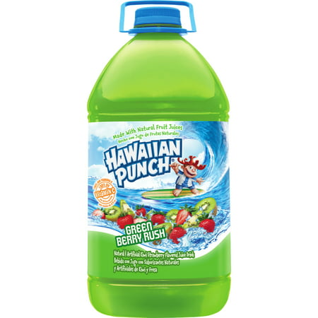 Hawaiian Punch Juice Green Berry Rush, 128 Fl. (Best Bottled Green Juice)