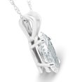 thumbnail image 2 of Pompeii 1/2ct Fancy Marquise Diamond Solitaire Pendant 14K White Gold (I/J,I1), 2 of 5