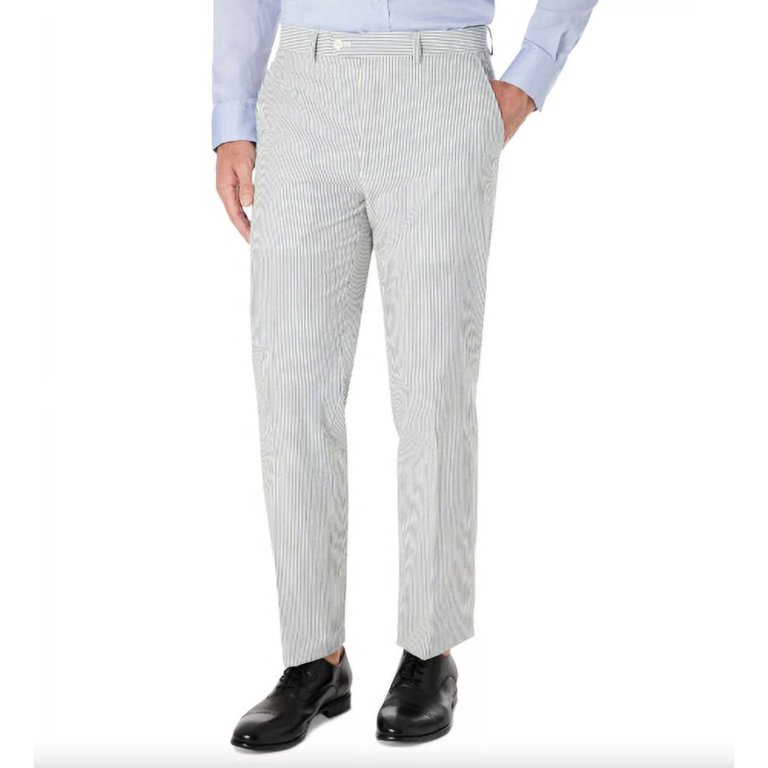 Lauren Ralph Lauren Mens UltraFlex Seersucker Cotton Pants
