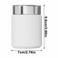 thumbnail image 3 of Hovmgk Portable Stainless Steel Cup, 316 Liner Hot and Cold Insulating Kettle Bottle, Mini Travel Thermal Mug with Push Button Lock, Compact Leak Proof Water Bottle for Office, Outdoor, Home Use, 3 of 8