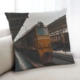 thumbnail image 1 of Ahgly Company Coussin de Transport Intérieur Train, 18 Pouces par 18 Pouces, 1 of 6