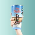 thumbnail image 3 of Merry Christmas Woofmas Xmas Noel Australian Shepherd Elf Candy Cane Snow 30oz Stainless Steel Tumbler Insulated Cup with Lid Aussie Dog Lover Gifts - 13017, 3 of 5