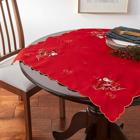 

Seasonal Christmas Embroidered Design