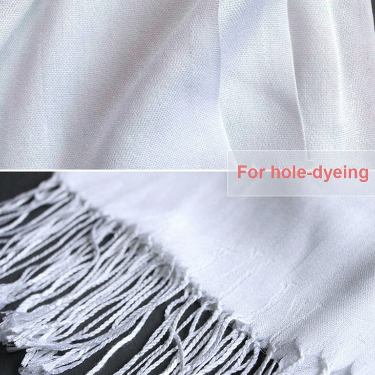 White cotton 2024 scarves for dyeing