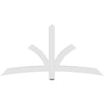 thumbnail image 4 of 72"W x 36"H x 2"D x 4"F, 12/12 Pitch, Davenport Architectural Grade PVC Gable Bracket, 4 of 8