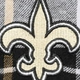 thumbnail image 3 of Women's Concepts Sport Black/Gold New Orleans Saints Accolade Flannel Pants, 3 of 4