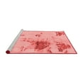 thumbnail image 2 of Ahgly Company Machine Washable Indoor Rectangle Abstract Red Modern Area Rugs, 5' x 7', 2 of 4