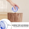 thumbnail image 2 of Leakproof Denture Case Denture Soaking Cup with Double Sided Denture Toothbrush, Dental Denture Bath Holder Storage Box Retainer Cleaner Case for Traveling, 2 of 8