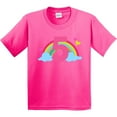 thumbnail image 3 of Inktastic 5th Birthday Rainbow Youth T-Shirt, 3 of 5