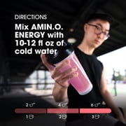 Optimum Nutrition Essential Amino Energy Hydration Plus Focus Powder, Strawberry Burst, 9.5 oz