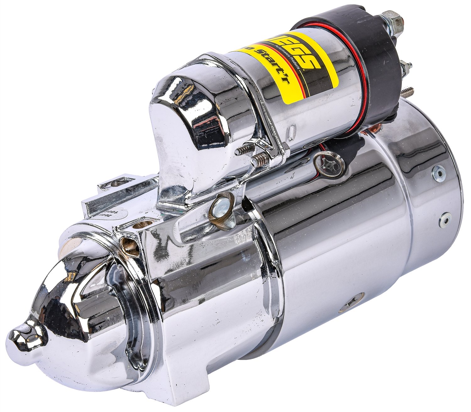 JEGS 10061 Chrome O.E.M. Replacement Starter Small Block & Big Block