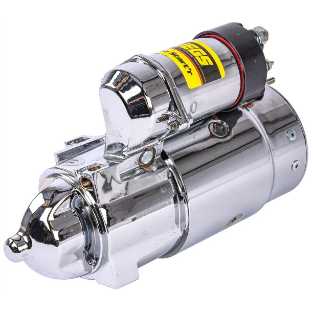 JEGS 10061 Chrome O.E.M. Replacement Starter Small Block & Big Block ...