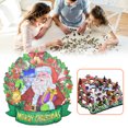 thumbnail image 2 of Madera De Papá Noel 3D De Navidad Para Adultos Niños Rompecabezas De Madera De Forma Única Regalo De Cumpleaños De Navidad Para Niños sonducket HA046584-03, 2 of 6