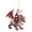 B, variant on Jierger Santa Rides A Dragon To Drop Gifts In A Festive Atmosphere Hanging Decorations for Acrylic Christmas Gifts for Christmas Tree Ornaments Home Wedding Party Office Decor