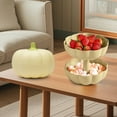 thumbnail image 4 of Bol à Collations Citrouille Halloween Amovible Double Couche Citrouille Fruit Utilisé pour Contenir des Collations Etc., 4 of 6