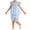 Blue, variant on Girls Shorts Set Cute 2 Piece Outfits Ruffle Floral Cap Sleeve Cami Tops Baggy Shorts Casual Summer Suit Yellow 2 Years