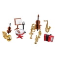 thumbnail image 3 of Bunblic Instruments de Musique Miniatures pour Maison de Poupée, Modèle d'Instrument de Musique Mini, Ornements de Simulation, Décorations pour Maison de Poupée, Échelle 1:12, Violon, 3 of 8