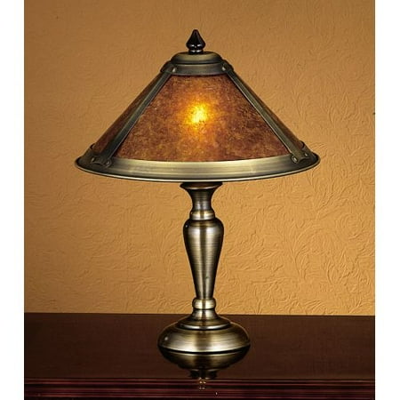 Meyda Tiffany 23028 Stained Glass / Tiffany Accent Table Lamp from the Dirk Van