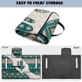 thumbnail image 4 of Uorisanigo Aztec Cactus Golf Cart Seat Cover, Universal Bench Seat Cover with Storage Pockets, Non-Slip Golf Cart Seat Towel Blanket Suitable for EZGO, Club Car & More 2-Seat Carts, 4 of 7