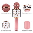thumbnail image 4 of Bluetooth Wireless Microphone Professional Speaker Handheld Microphone Player Singing Recorder Mic, 4 of 8