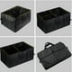 thumbnail image 5 of Caja de almacenamiento para coche y acampada, organizador de maletero de coche, organizador de almacenamiento de maletero plegable negro para coche SUV (negro), 5 of 5