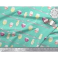 thumbnail image 3 of Soimoi Crepe Silk Fabric Wine Glass Bar Print Fabric by the Yard 42 Inch Wide, 3 of 3