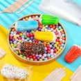 thumbnail image 7 of Triani 100Pcs Ice Lolly Sticks and 200Pcs Plastic Bags Set Clear Self-adhesive Plastic Bags and Ice Lolly Sticks for DIY Making Ice Cream Supply, 7 of 7