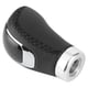 thumbnail image 3 of Perilla de palanca de cambios de coche Universal palanca de cambio de cabeza palanca de balonmano de cuero Universal para coche negro, 3 of 12