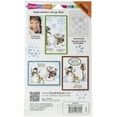 thumbnail image 2 of Stampendous Cling Stamp W/ Template Set-Giving Snowmen, 2 of 2