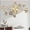 Brown, variant on 33"Large Wall Clock – 3D Metal Ginkgo Leaf Decorative Wall Clock, Non-Ticking Wall Clocks Battery Operated, Modern Clocks for Living Room, Gift-Ready for Home or Office