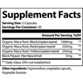 thumbnail image 3 of Invincible Supplements Organic Maca Root Plus- 3 Forms of Maca-Stress & Immune Health, 3 of 5